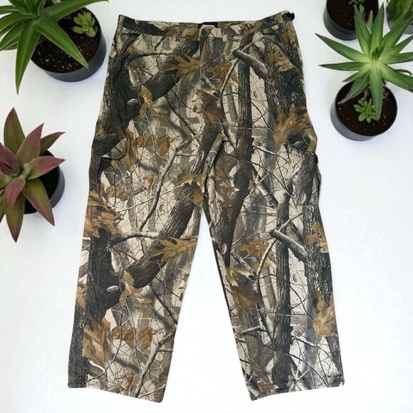Outfitters Ridge Pants Men’s 2XL 44x32 Realtree Camo Hunting Cotton Outdoor - Picture 1 of 3